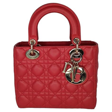 lady dior ostrich bag|dior lambskin bag.